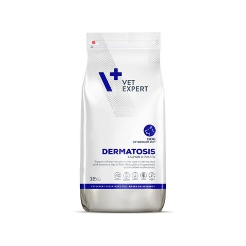 VETEXPERT Veterinary Diet Dog Dermatosis Salmon Potato 12kg VETEXPERT Veterinary Diet Dog Dermatosis Salmon Potato 12kg