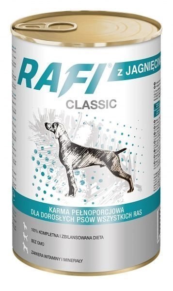 Dolina Noteci Rafi Classic Z Jagnięciną 1240g Dolina Noteci Rafi Classic Z Jagnięciną 1240g