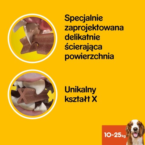 Pedigree DentaStix Przysmak Dentystyczny Dla Psów Od 4 Miesiąca I Wadze 10-25kg 180g Pedigree DentaStix Przysmak Dentystyczny Dla Psów Od 4 Miesiąca I Wadze 10-25kg 180g