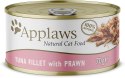APPLAWS Tuna Fillet With Prawn In Broth Tin 70g APPLAWS Tuna Fillet With Prawn In Broth Tin 70g
