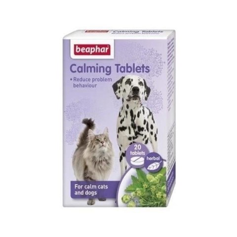 BEAPHAR Calming Tablets Tabletki Redukujące Stres 20szt BEAPHAR Calming Tablets Tabletki Redukujące Stres 20szt