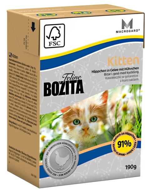 BOZITA Feline Kitten 190g BOZITA Feline Kitten 190g