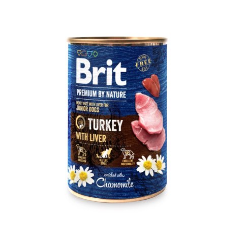 Brit Premium By Nature Turkey With Liver 400g Brit Premium By Nature Turkey With Liver 400g