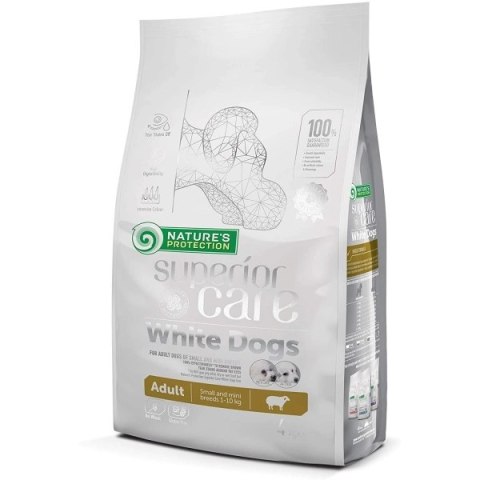 Nature's Protection Superior Care White Dogs Adult Small Breeds With Lamb 4kg Nature's Protection Superior Care White Dogs Adult Small Breeds With Lamb 4kg