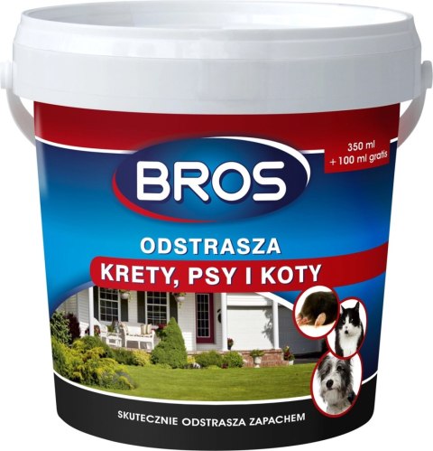 Bros Repelent Na Krety, Psy I Koty 350ml+100ml Gratis Bros Repelent Na Krety, Psy I Koty 350ml+100ml Gratis