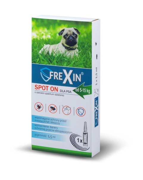 Frexin Krople Przeciw Ektopasożytom Dla Psa 1,5ml Frexin Krople Przeciw Ektopasożytom Dla Psa 1,5ml