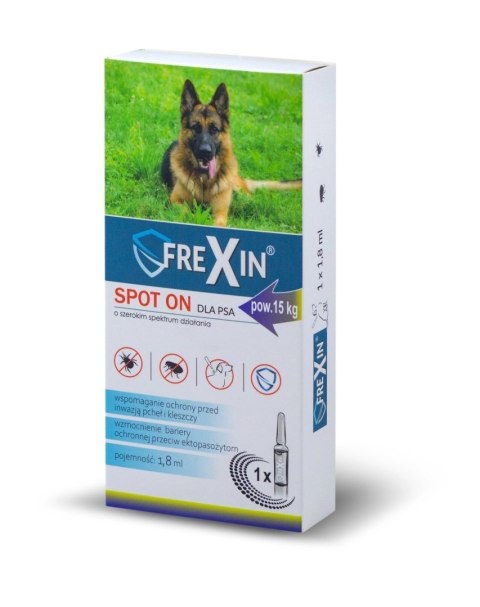 Frexin Krople Przeciw Ektopasożytom Dla Psa 1,8ml Frexin Krople Przeciw Ektopasożytom Dla Psa 1,8ml