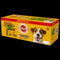 Pedigree Mokra Karma Dla Dorosłych Psów Saszetka Mix Smaków (Z Kurczakiem I Warzywami, Z Wołowiną I Warzywami, Z Indykiem I Marc Pedigree Mokra Karma Dla Dorosłych Psów Saszetka Mix Smaków (Z Kurczakiem I Warzywami, Z Wołowiną I Warzywami, Z Indykiem I Marc