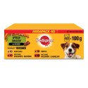 Pedigree Mokra Karma Dla Dorosłych Psów Saszetka Mix Smaków (Z Kurczakiem I Warzywami, Z Wołowiną I Warzywami, Z Indykiem I Marc Pedigree Mokra Karma Dla Dorosłych Psów Saszetka Mix Smaków (Z Kurczakiem I Warzywami, Z Wołowiną I Warzywami, Z Indykiem I Marc