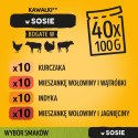 Pedigree Mokra Karma Dla Dorosłych Psów Saszetka Mix Smaków (Z Kurczakiem I Warzywami, Z Wołowiną I Warzywami, Z Indykiem I Marc Pedigree Mokra Karma Dla Dorosłych Psów Saszetka Mix Smaków (Z Kurczakiem I Warzywami, Z Wołowiną I Warzywami, Z Indykiem I Marc