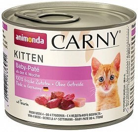 Animonda Cat Carny Kitten Baby Pate 200g Animonda Cat Carny Kitten Baby Pate 200g