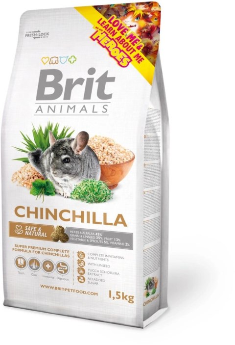 Brit Animals Chinchilla Complete 1,5kg Brit Animals Chinchilla Complete 1,5kg