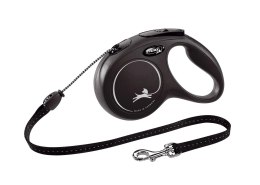 Flexi Smycz New Classic M Linka 5m Do 20kg Czarna