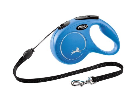 Flexi Smycz New Classic M Linka 5m Do 20kg Niebieska Flexi Smycz New Classic M Linka 5m Do 20kg Niebieska