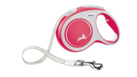 Flexi Smycz New Comfort L Taśma 8m Do 50kg Czerwona Flexi Smycz New Comfort L Taśma 8m Do 50kg Czerwona
