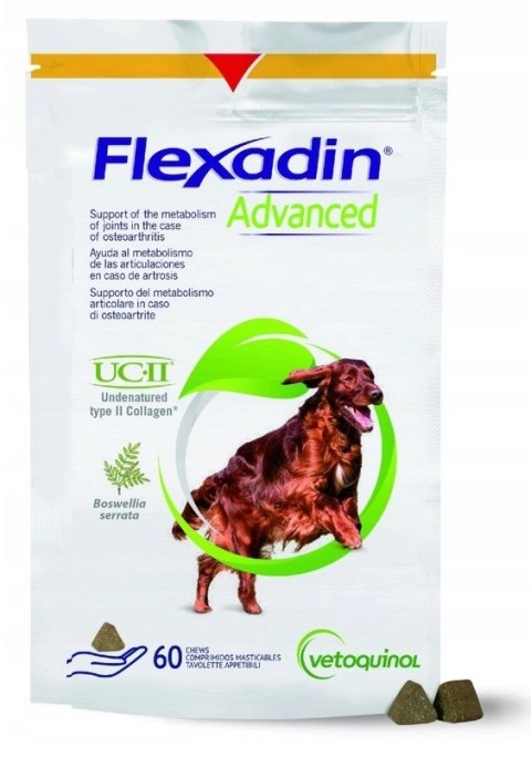 Vetoquinol Flexadin Advanced 60szt Vetoquinol Flexadin Advanced 60szt
