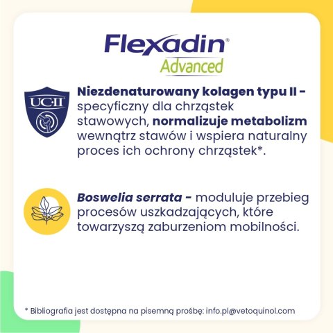 Vetoquinol Flexadin Advanced 60szt Vetoquinol Flexadin Advanced 60szt
