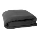 Koc polarowy LUKKA/ciemny szary/150x200 Koc polarowy LUKKA/ciemny szary/150x200