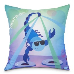 Poduszka przytulanka zodiak/40x40/skorpion (1szt)