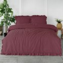Pościel bawełniana RASPBERRY/160x200(P) STONEWASHED Pościel bawełniana RASPBERRY/160x200(P) STONEWASHED
