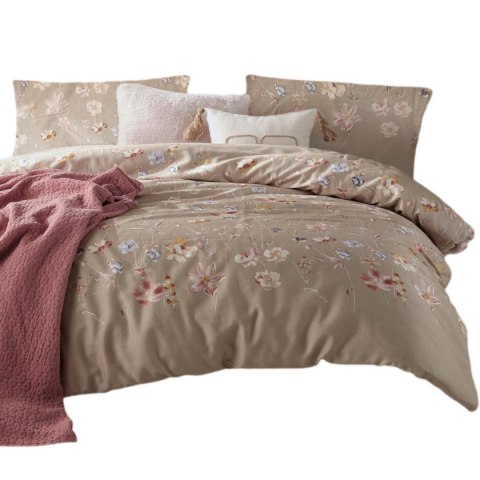 Pościel satyna bawełniana ROSABELLA PINK/160x200.EXCLUSIVE Pościel satyna bawełniana ROSABELLA PINK/160x200.EXCLUSIVE