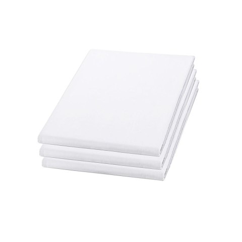 Prześcieradło hotelowe białe GŁADKIE/200x220 Prześcieradło hotelowe białe GŁADKIE/200x220