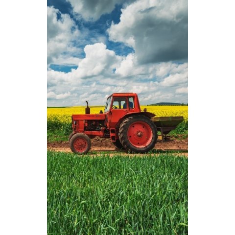 Ręcznik przedszkolny dla dziecka 30x50 Traktor Ręcznik przedszkolny dla dziecka 30x50 Traktor