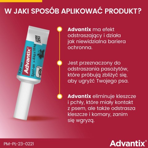 Bayer Advantix Krople Na Kleszcze I Pchły 4x1ml Bayer Advantix Krople Na Kleszcze I Pchły 4x1ml