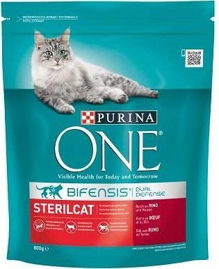 Purina One Cat Sterilcat Karma Z Wołowiną Dla Kota 1,5kg Purina One Cat Sterilcat Karma Z Wołowiną Dla Kota 1,5kg