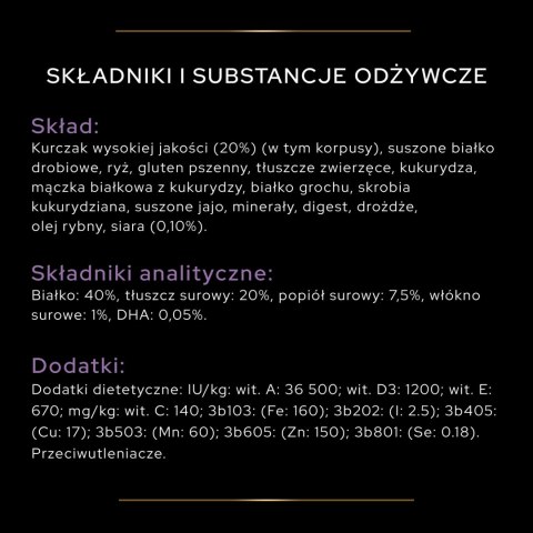 Purina Pro Plan Original Kitten Kurczak Z Ryżem 400g Purina Pro Plan Original Kitten Kurczak Z Ryżem 400g