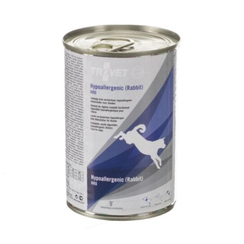 TROVET RRD Hypoallergenic - Rabbit (dla psa) 400g - puszka TROVET RRD Hypoallergenic - Rabbit (dla psa) 400g - puszka