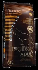 Tropidog Super Premium Adult Medium & Large Breed Jagnięcina Z Ryżem 15kg Tropidog Super Premium Adult Medium & Large Breed Jagnięcina Z Ryżem 15kg