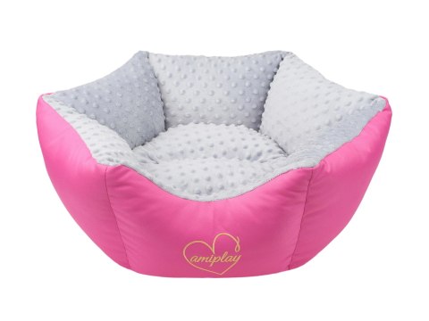 AMIPLAY Korona 2w1 Babydoll Jasnoszare L AMIPLAY Korona 2w1 Babydoll Jasnoszare L