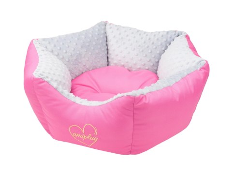 AMIPLAY Korona 2w1 Babydoll Jasnoszare L AMIPLAY Korona 2w1 Babydoll Jasnoszare L