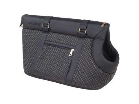 AMIPLAY Torba Transportowa Morgan Czarna L AMIPLAY Torba Transportowa Morgan Czarna L