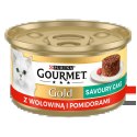 Purina Gourmet Gold wołowina w pomidorach 85g Purina Gourmet Gold wołowina w pomidorach 85g