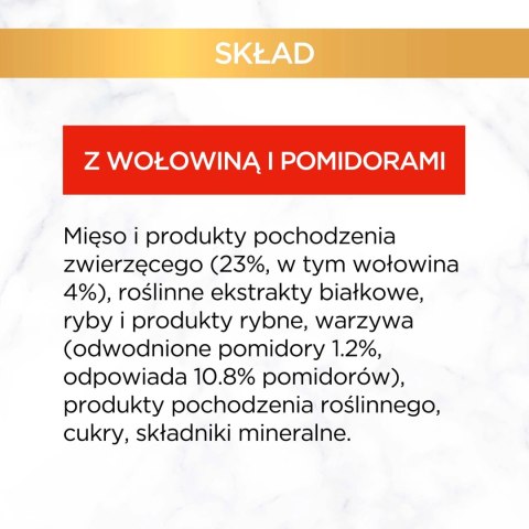 Purina Gourmet Gold wołowina w pomidorach 85g Purina Gourmet Gold wołowina w pomidorach 85g