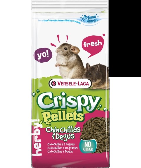 Versele-Laga Crispy Pellets Chinchilla & Degu 1kg Versele-Laga Crispy Pellets Chinchilla & Degu 1kg