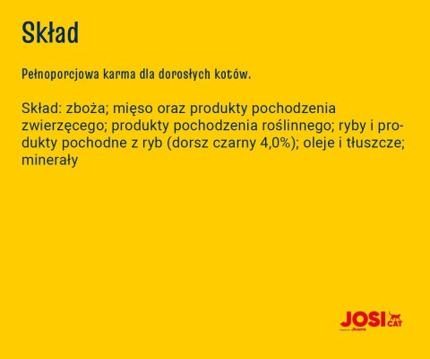 JosiCat Josera Crispy Duck 650g JosiCat Josera Crispy Duck 650g