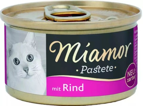 Miamor Pastete wołowina 85g puszka Miamor Pastete wołowina 85g puszka