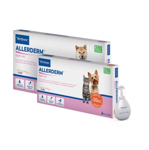 VIRBAC Allerderm Spot-on (pipeta 6 x 4ml) VIRBAC Allerderm Spot-on (pipeta 6 x 4ml)