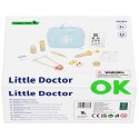 TOOKY TOY Drewniany Zestaw Małego Lekarza Doktora w Walizce z Akcesoriami TOOKY TOY Drewniany Zestaw Małego Lekarza Doktora w Walizce z Akcesoriami