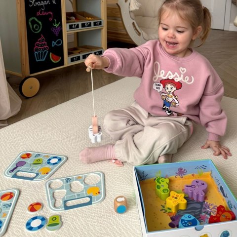 TOOKY TOY Gra Łowienie Rybek Gra Zręcznościowa TOOKY TOY Gra Łowienie Rybek Gra Zręcznościowa
