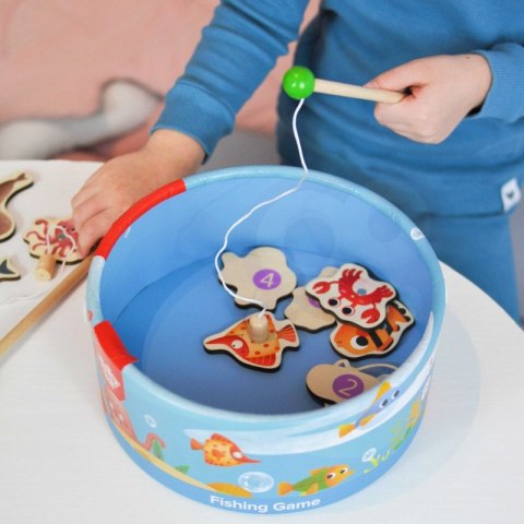 TOOKY TOY Gra Zręcznościowa Łowienie Rybek Wędkowanie TOOKY TOY Gra Zręcznościowa Łowienie Rybek Wędkowanie