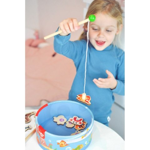 TOOKY TOY Gra Zręcznościowa Łowienie Rybek Wędkowanie TOOKY TOY Gra Zręcznościowa Łowienie Rybek Wędkowanie