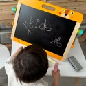 TOOKY TOY Tablica Edukacyjna 2w1 Magnetyczna Kredowa dla Dzieci Magnesy Gąbka 6 el. TOOKY TOY Tablica Edukacyjna 2w1 Magnetyczna Kredowa dla Dzieci Magnesy Gąbka 6 el.