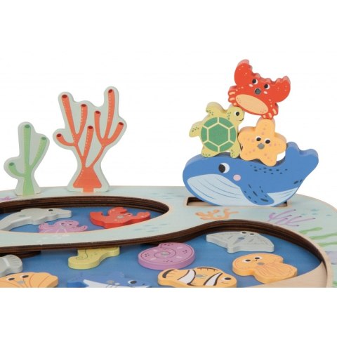 TOOKY TOY Złowić Rybkę Gra Zręcznościowa Układanka Montessori TOOKY TOY Złowić Rybkę Gra Zręcznościowa Układanka Montessori