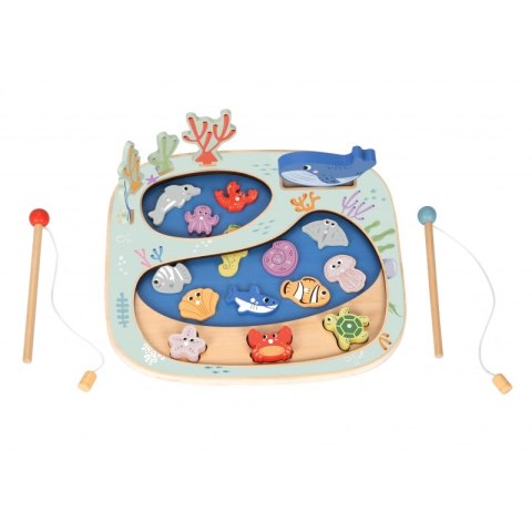 TOOKY TOY Złowić Rybkę Gra Zręcznościowa Układanka Montessori TOOKY TOY Złowić Rybkę Gra Zręcznościowa Układanka Montessori