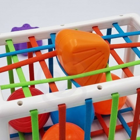 WOOPIE BABY Elastyczna Kostka Sensoryczna Sorter dla Dzieci Kolorowe Kształty 13 el. WOOPIE BABY Elastyczna Kostka Sensoryczna Sorter dla Dzieci Kolorowe Kształty 13 el.