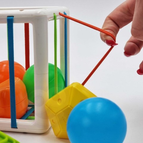 WOOPIE BABY Elastyczna Kostka Sensoryczna Sorter dla Dzieci Kolorowe Kształty 13 el. WOOPIE BABY Elastyczna Kostka Sensoryczna Sorter dla Dzieci Kolorowe Kształty 13 el.